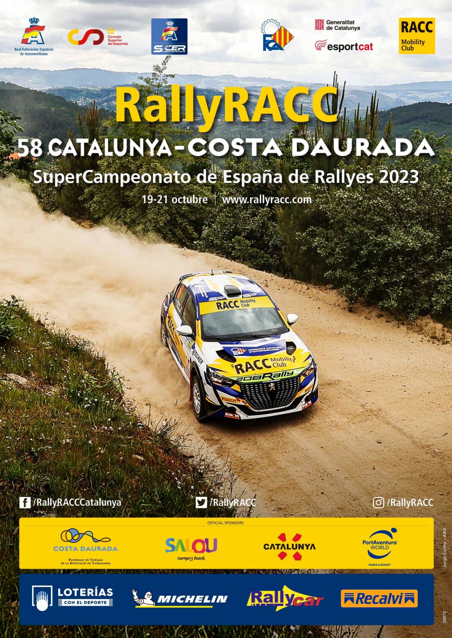 Cartel oficial RallyRACC 2023